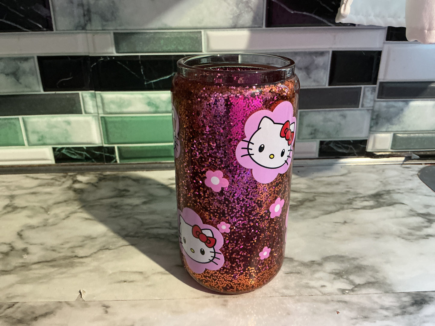 Hello kitty glitter