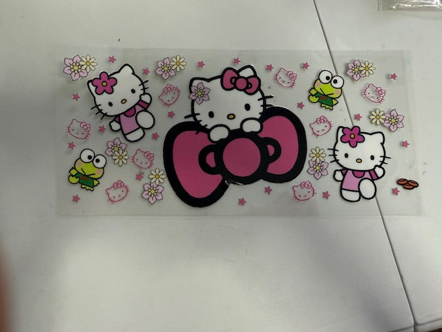 You pick glitter for decal