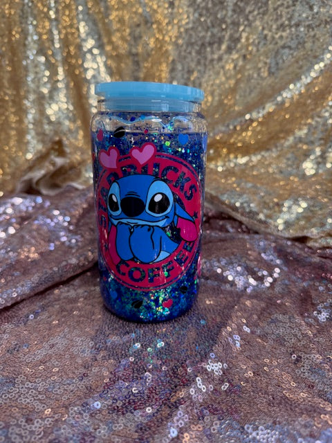Stitch snow globe