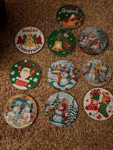christmas coaster