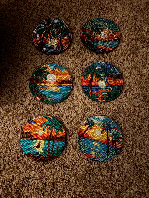 palm tree coaster