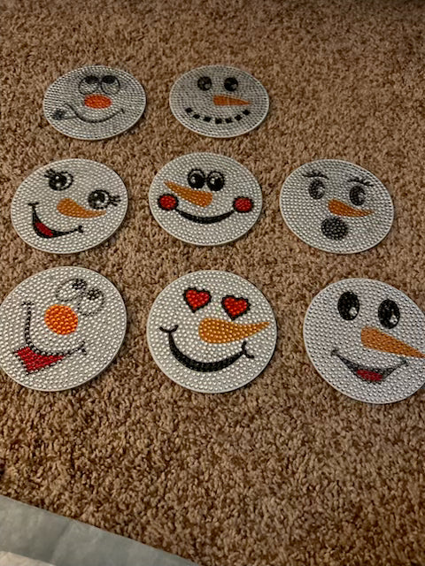 snowman coaster