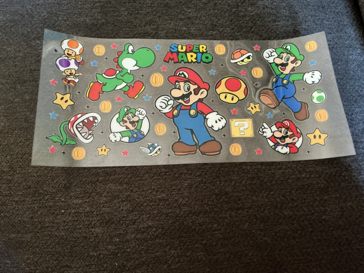 Mario no glitter 16 oz