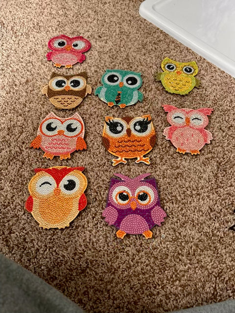 owl coasters