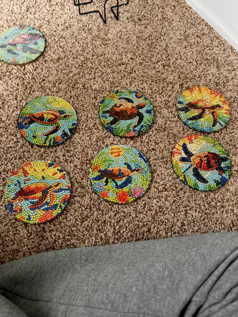 turtle coasters