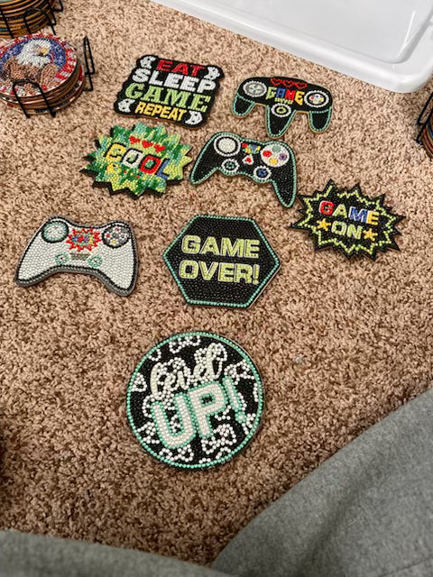 gamer coasters