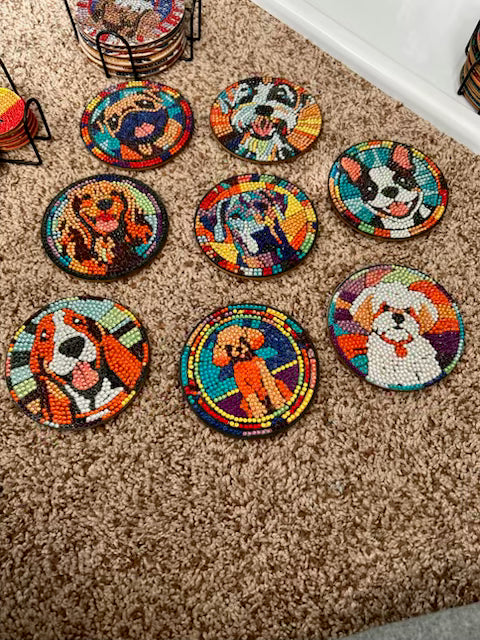 dog coasters