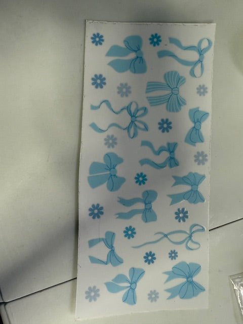 You pick glitter for decal
