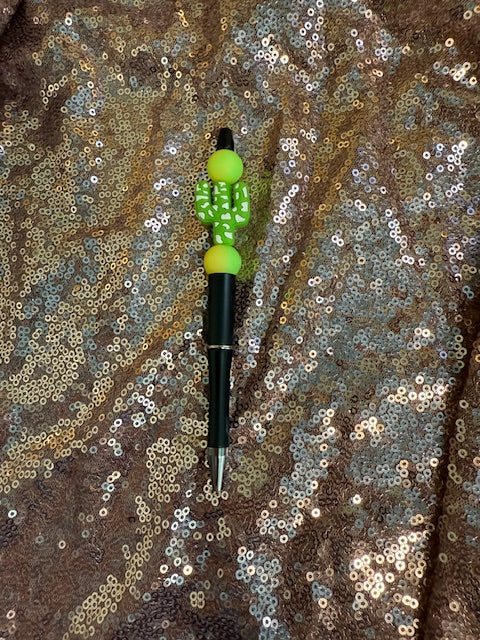 Light Green Catcus Pen