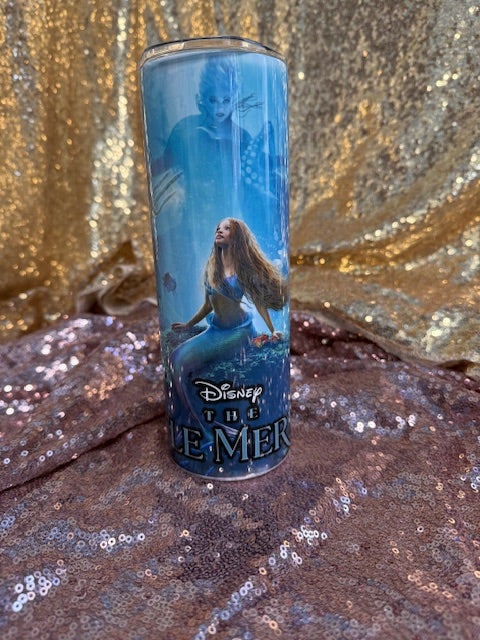 Little mermaid tumbler