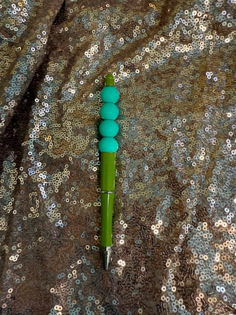 Teal pen