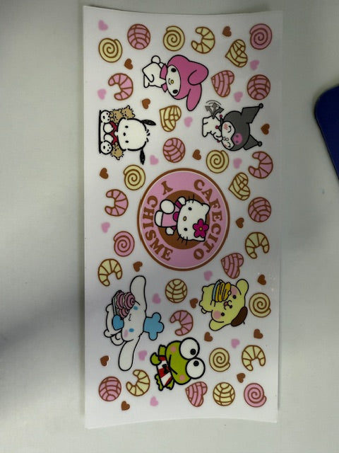 You pick glitter for this decal