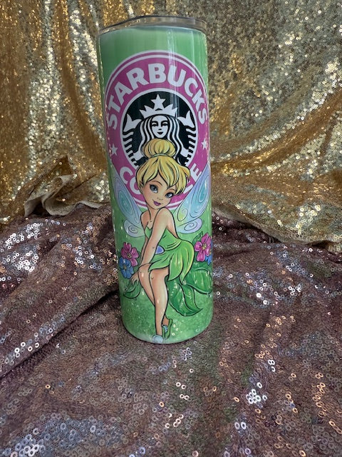 Tinker bell tumbler
