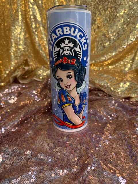 Snow white tumbler