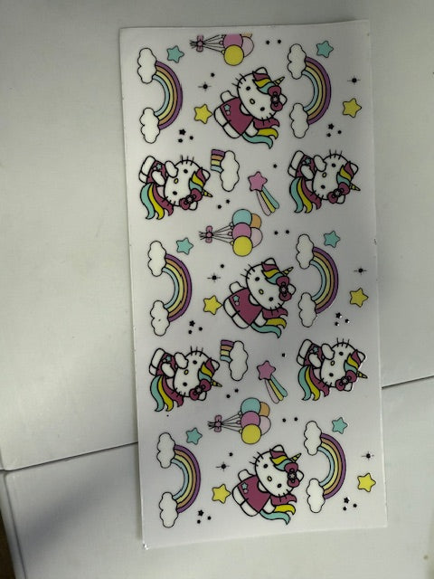 You pick glitter for decal