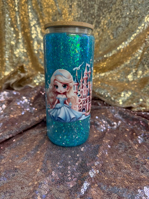 Elsa  snowglobe