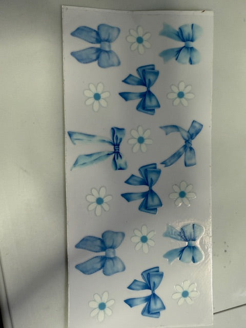 You pick glitter for decal