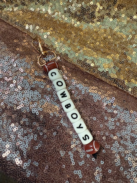 Cowboys keychain