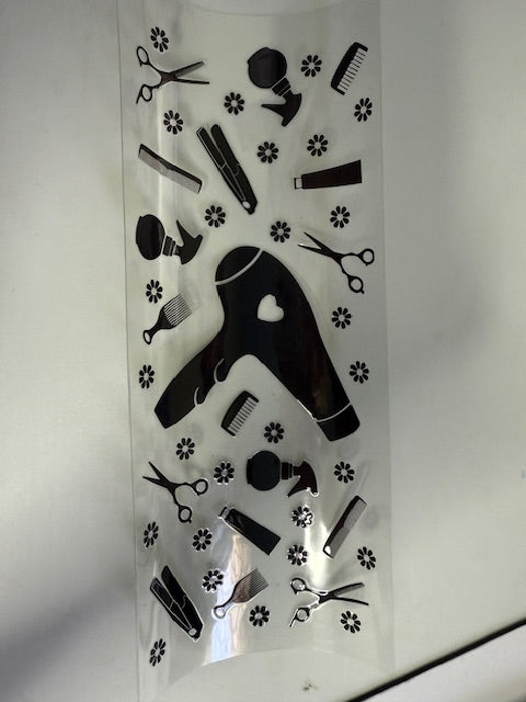 You pick glitter for decal