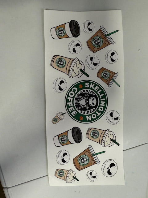 You pick glitter for decal