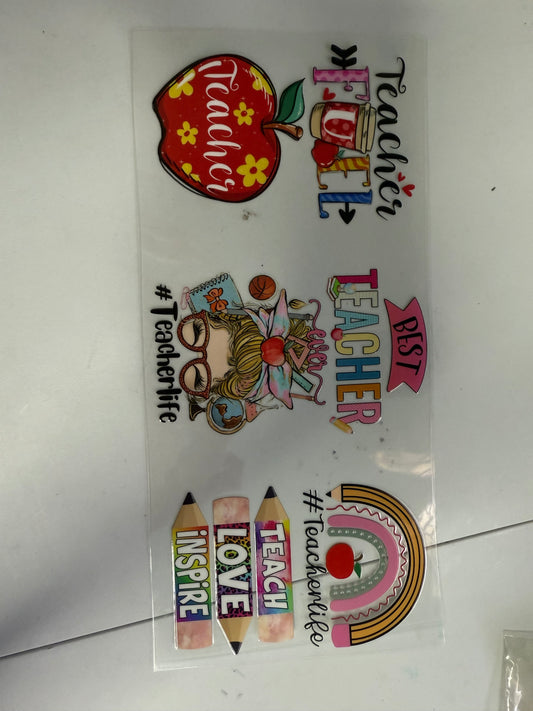 You pick glitter for decal