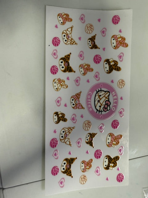 You pick glitter for decal