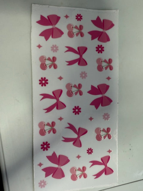 You pick glitter for decal