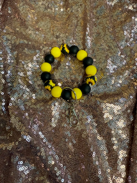 sunflower wristlet