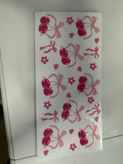 You pick glitter for decal