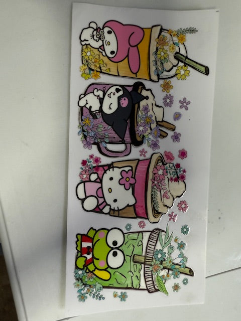 You pick glitter for decal
