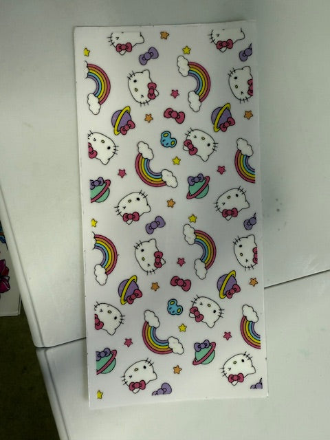 You pick glitter for decal